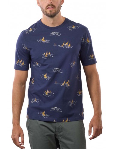 SCOTCH AND SODA ALL OVER PRINT T-SHIRT