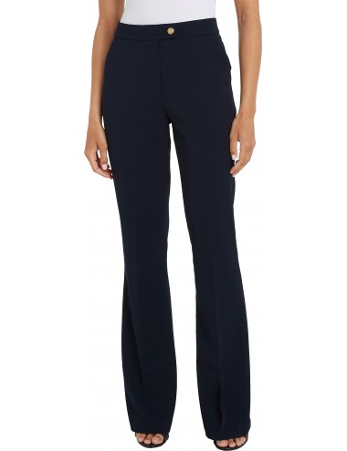 TOMMY HILFIGER GOLD BUTTON FLARE PANT