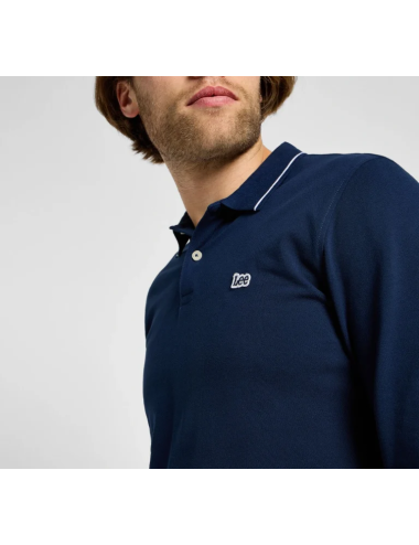 LEE LS PIQUE POLO MOOD INDIGO